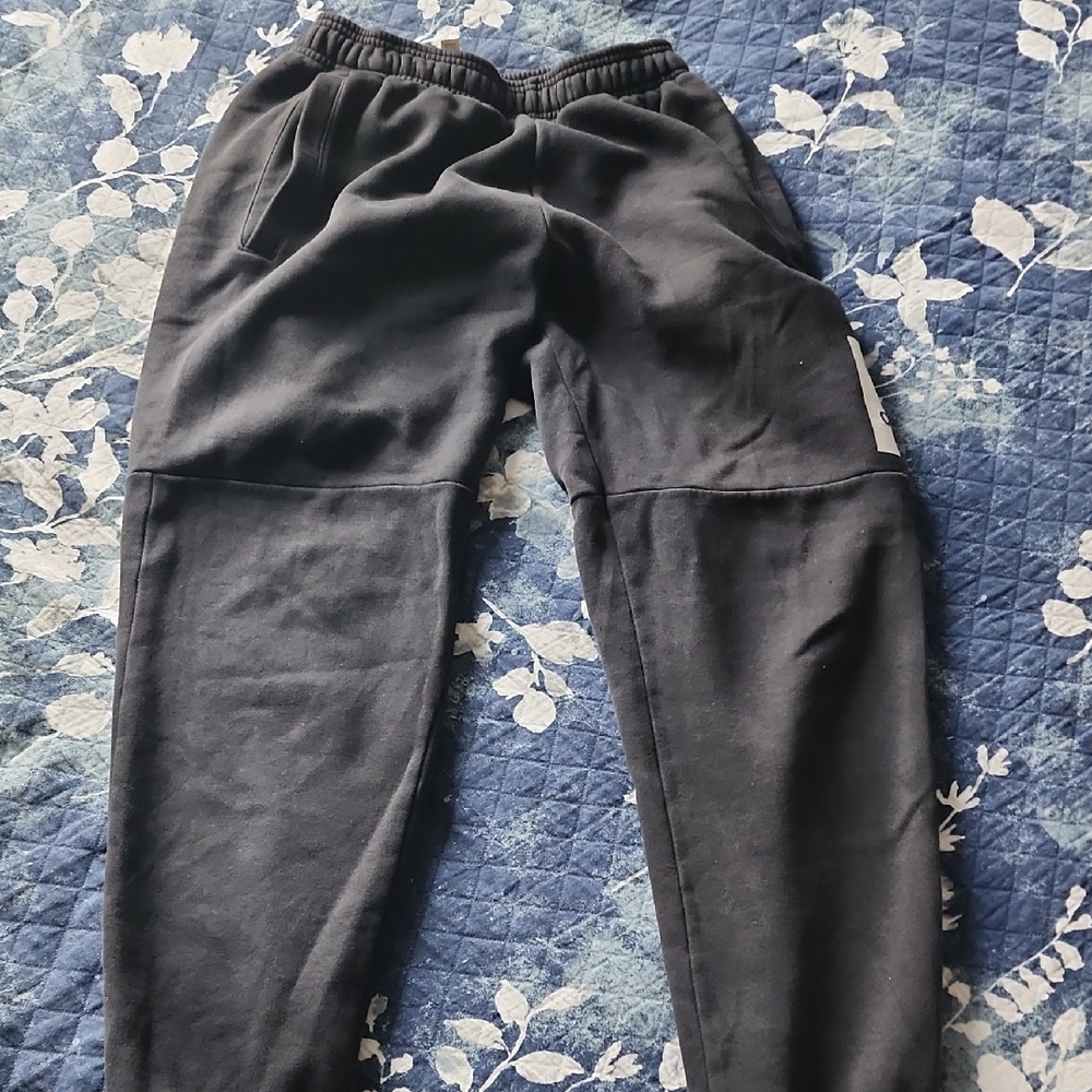 Mens Sm Black Adidas Jogger Pants